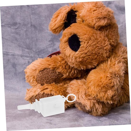 Draadhaspel voor haken van pluche, 2 stuks, ideaal voor amigurumi, dierenaccessoires en handwerkprojecten, beige van Merkloos — afbeelding 3
