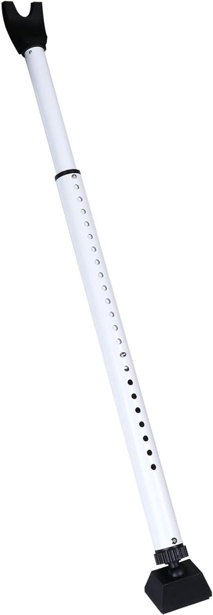 Verstelbare Veiligheidsbalk 60 tot 112 cm voor Schuifdeuren en Ramen - Veiligheidsstopper en Beveiligingsroede voor Binnengebruik