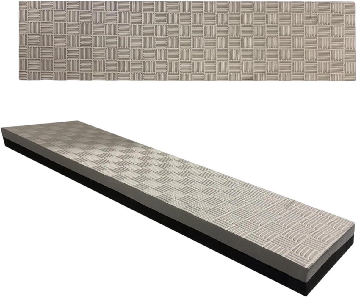 Fitnessmat Set - Antislip Pads - Vloer Beschermen - Schokabsorberend Systeem - 2 Stuks - Zwartgrijs