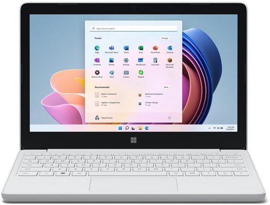 Microsoft Surface Laptop SE 11,6″ HD – Intel N4120 Celeron – 8GB RAM – 128GB SSD – Windows 11 SE – licht, compact, school