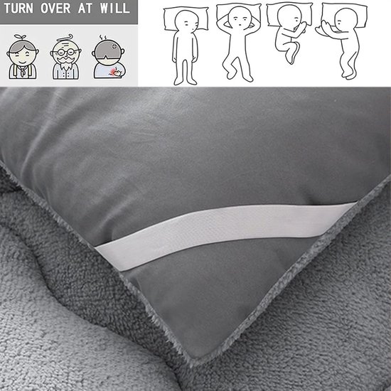 Matras Rolbaar - Vloermatras Gasten - Comfortabel Slapen - Hoge Dichtheid Schuim - 90x200cm - Grijs — afbeelding 2
