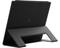 Draagbare Monitor Stand voor 13.5" FlipGo - Leer, Verstelbaar en Stijlvol Ontwerp
