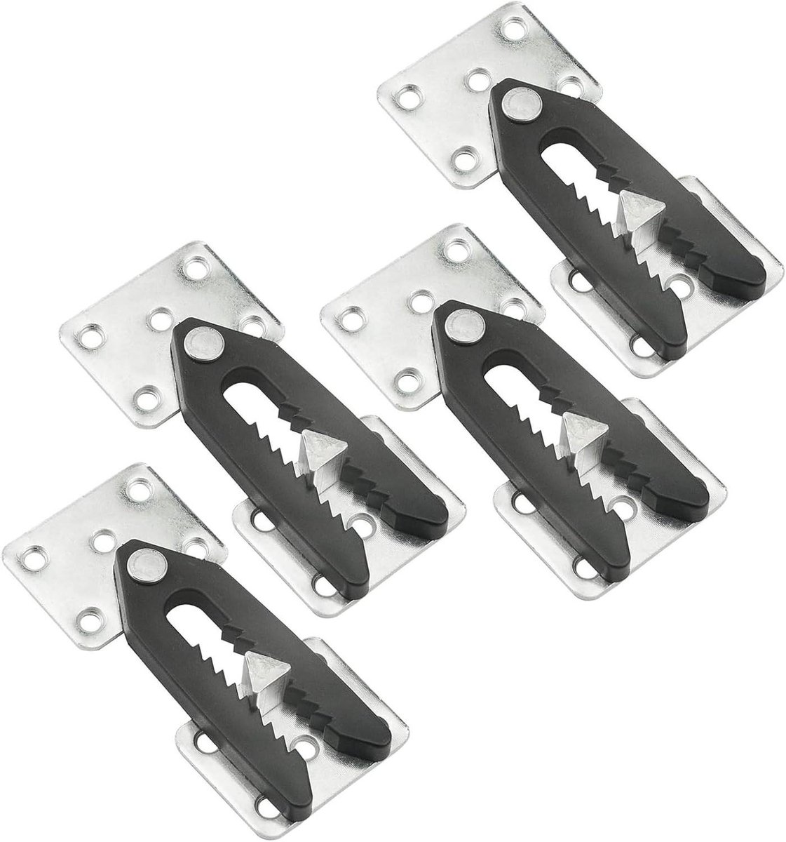 Bankconnector Set - Modulaire Banksteunen - Meubels Bevestigen - Verstelbaar Klembereik - 