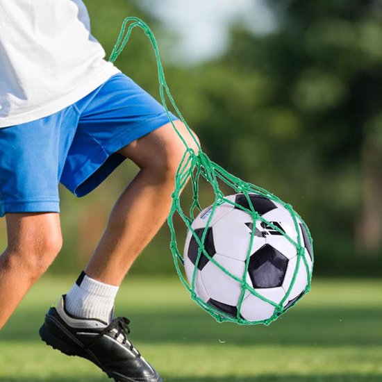 Voetbal Trainer - Oefenmateriaal Voetbal - Balvaardigheid Verbeteren - Verstelbare Riem - Maten 3 4 5 - Groen — afbeelding 4