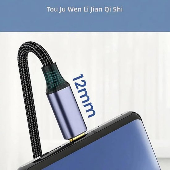 USB C naar MicroB Kabel - Data Overdrachtskabel - Externe Schijf Koppelen - Haakse Connector - 1 Meter - Zwart — afbeelding 5