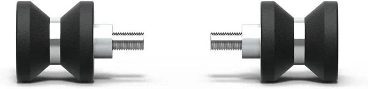 Motorframe Bescherming - Valdoppen Set - Motor Beschermen - Impact Absorptie - Universele Pasvorm - Matzwart