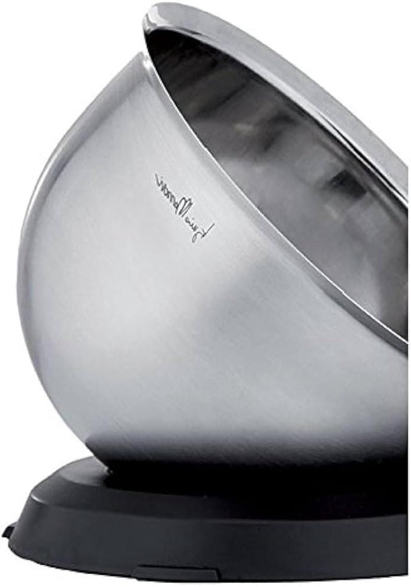 Mengkom Staal - Keuken Kom - Bakken en Mixen - Antislip Basis - 35 Liter - Zilver