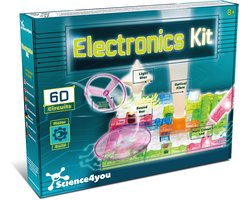 Science4you Elektrisch Circuit - Experimenteerset - 60 schakelingen - Elektronisch & Educatief Speelgoed voor Jongens & Meisjes