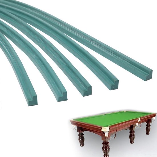 Rubberen Strip Biljarttafel - Bumpers Kussen - Pooltafel Onderhoud - Superieure Elasticiteit - 125 meter - Groen — afbeelding 2