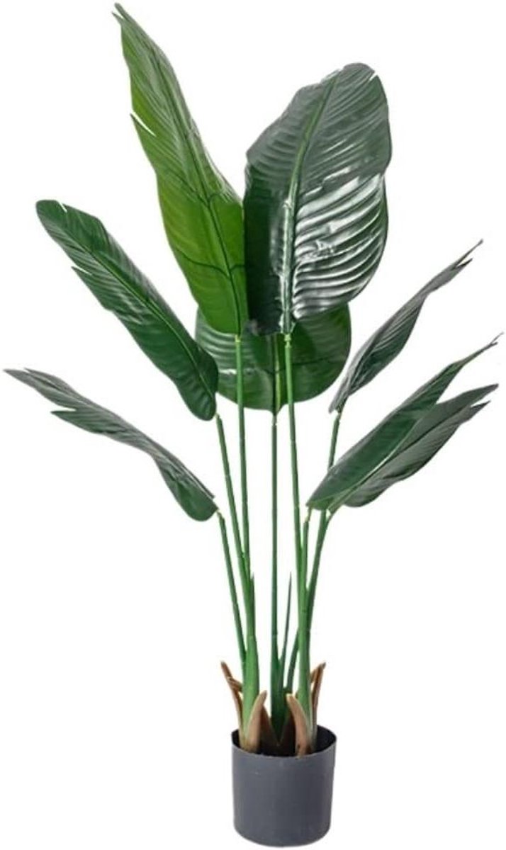 Kunstplant Kunstboom - Nepboom Decoratie - Ruimte Verfraaien - Realistisch Uiterlijk - 120 cm - One Color