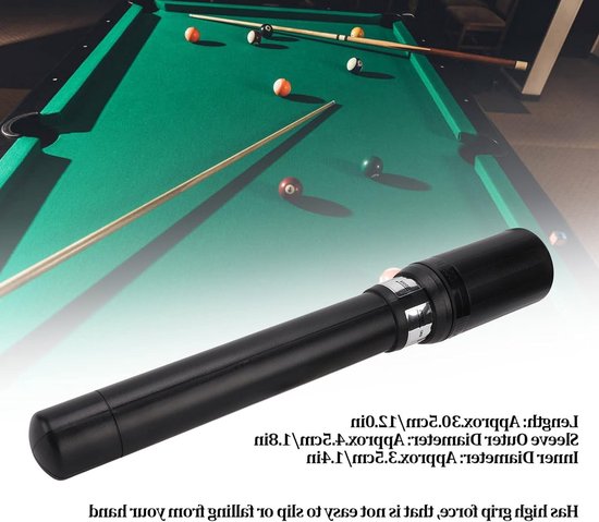 Pool Cue Extender voor Billiard Training en Competitie - Verlengstuk voor Snooker en Biljart Accessoires — afbeelding 4