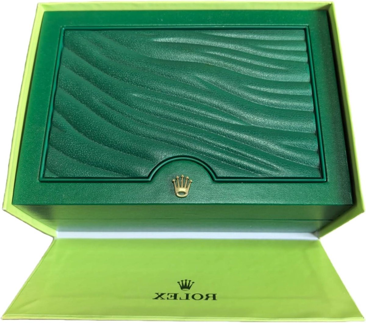 Horlogebox Hout - Horlogedoos Opberger - Horloges Presenteren - Massief Houten Frame - 178 cm x 128 cm - Groen