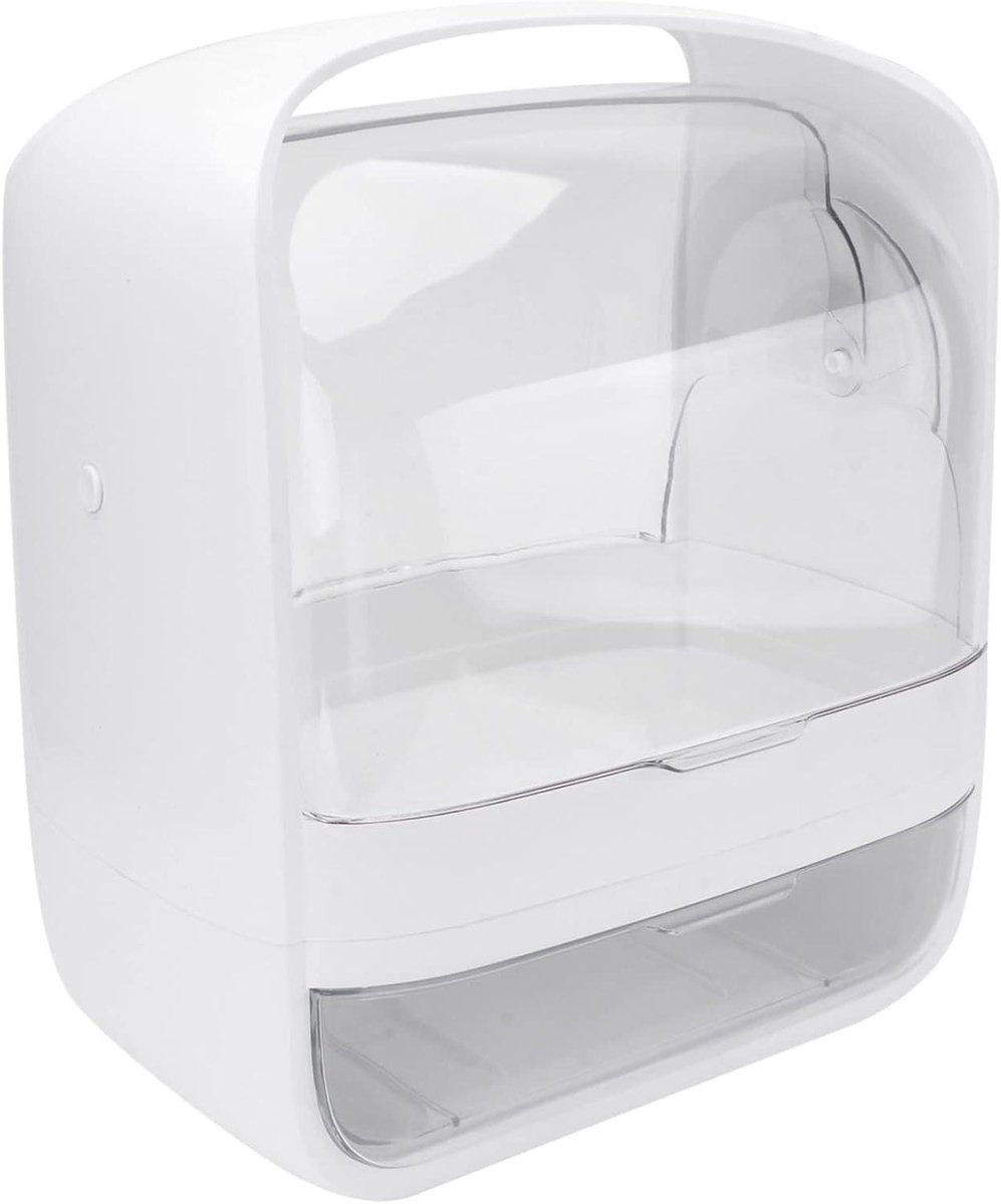 Cosmetica Opberger - Make-up Doos - Bureau Organiseren - Stijlvol Ontwerp - 31x25x19cm - Wit