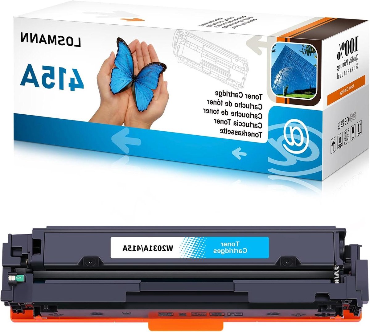 Toner Cartridge - HP Toner Printer Toner - Kleuren Printen - Hoge Capaciteit - 2100 Pagina's - Cyaan