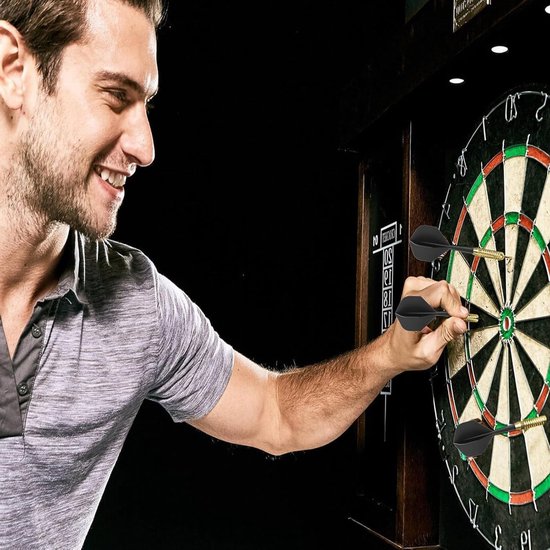 Stabiele Darts met Schachten - 12 Stuks Plastic Flights en Schachten voor Precisie en Controle van Merkloos — afbeelding 3