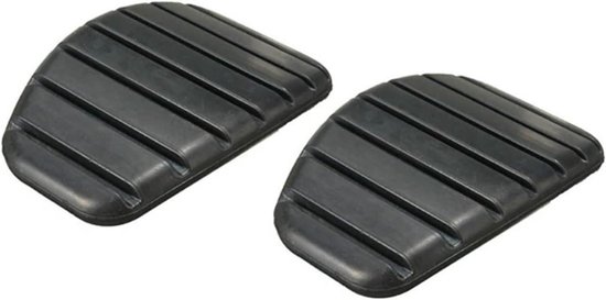 Pedaalhoezen Auto - Rem Koppeling - Verbeterde Grip - Antislip Rubber - 2 Stuks - Zwart — afbeelding 2