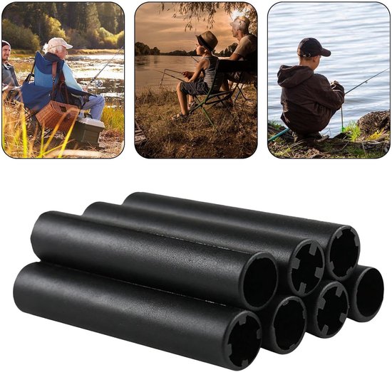 Hengel reparatieset - Onderhoud visuitrusting - Hengel repareren - Meerdere diameters - 75 mm lengte - Zwart — afbeelding 5