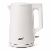 Vivid Green Waterkoker - 1.7L - Dubbelwandig - BPA-vrij - RVS - 2000W - Elektrisch - Beige