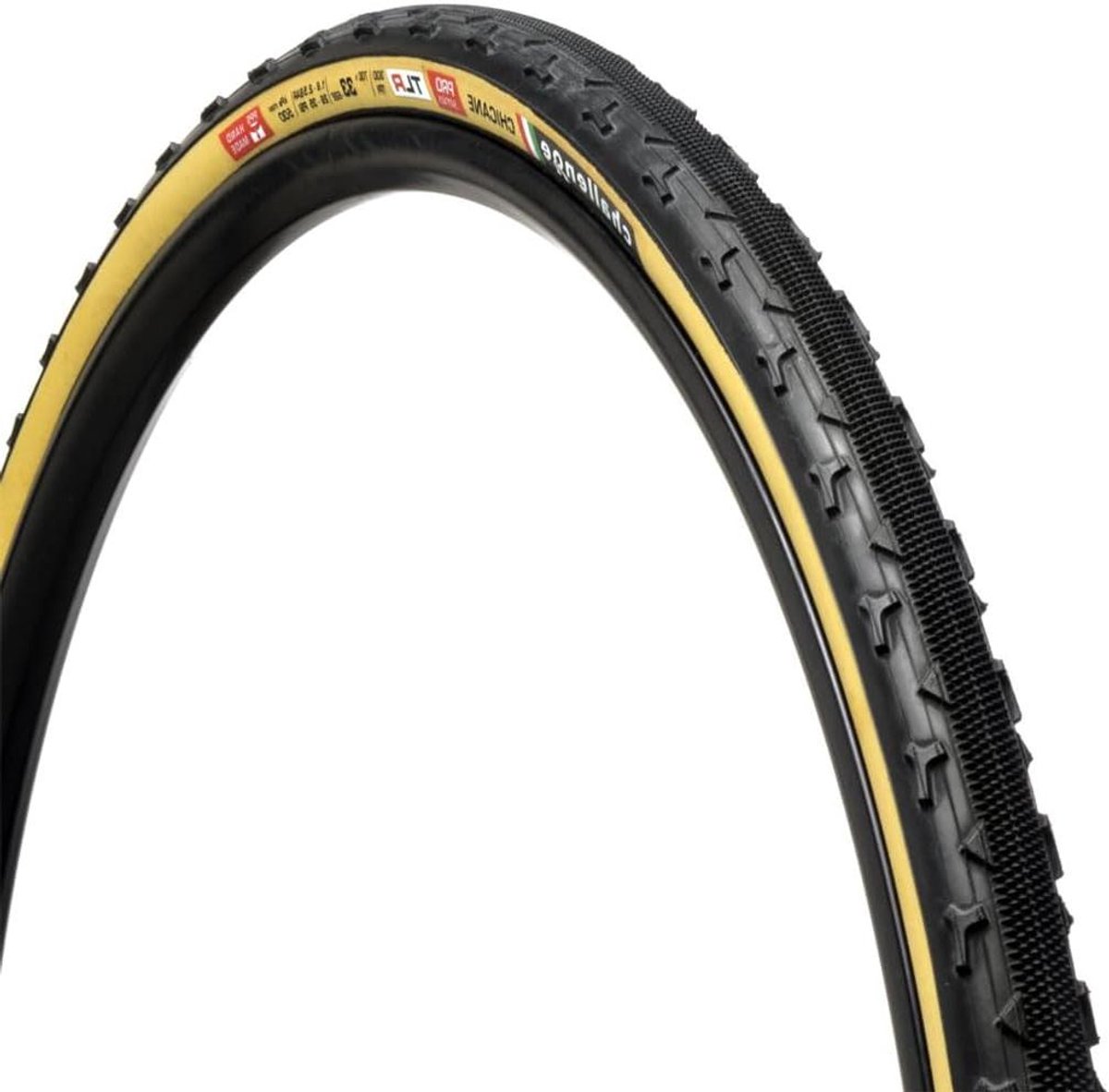 Fietsband Handgemaakt - Tubeless Ready - Cross Zand Ijs - Supersnelle Rolband - 700x33C - Zwart Beige
