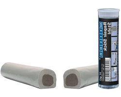 Reparatielijm Staal - Epoxy kneedmassa - Metaal repareren - Snelle uitharding - 57 gram - Grijs