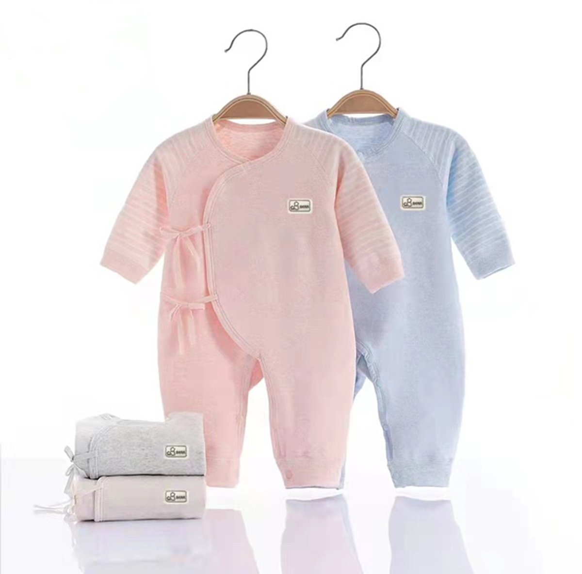 VBM meisjes babypyjama - zalig zacht - 0-1 maand