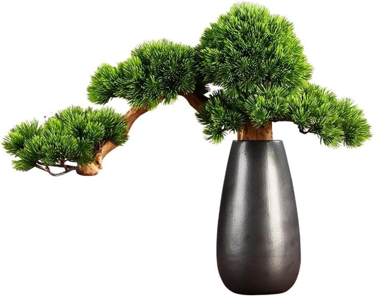Nep Bonsaiboom - Kunstplant Decoratie - Interieur Verfraaien - Realistisch Uiterlijk - 1x1x1 cm - Niet gespecificeerd