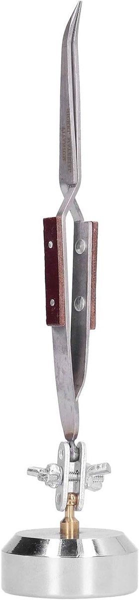 Professionele derde hand met pincet en terugveersleutel voor eenvoudig onderhoud van sieraden en hardware gereedschap