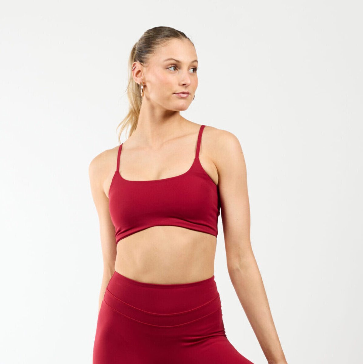 Fittastic Sportswear BH Bordeaux red