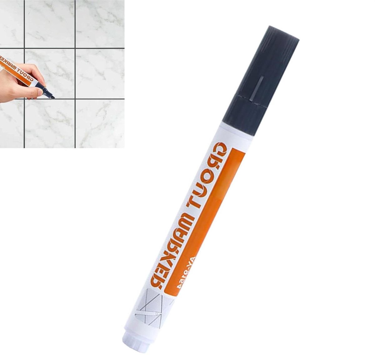 Voegenpen - Voegmarker Tegel - Voegen Repareren - Sneldrogend Waterdicht - 1 Stuk - Blauw