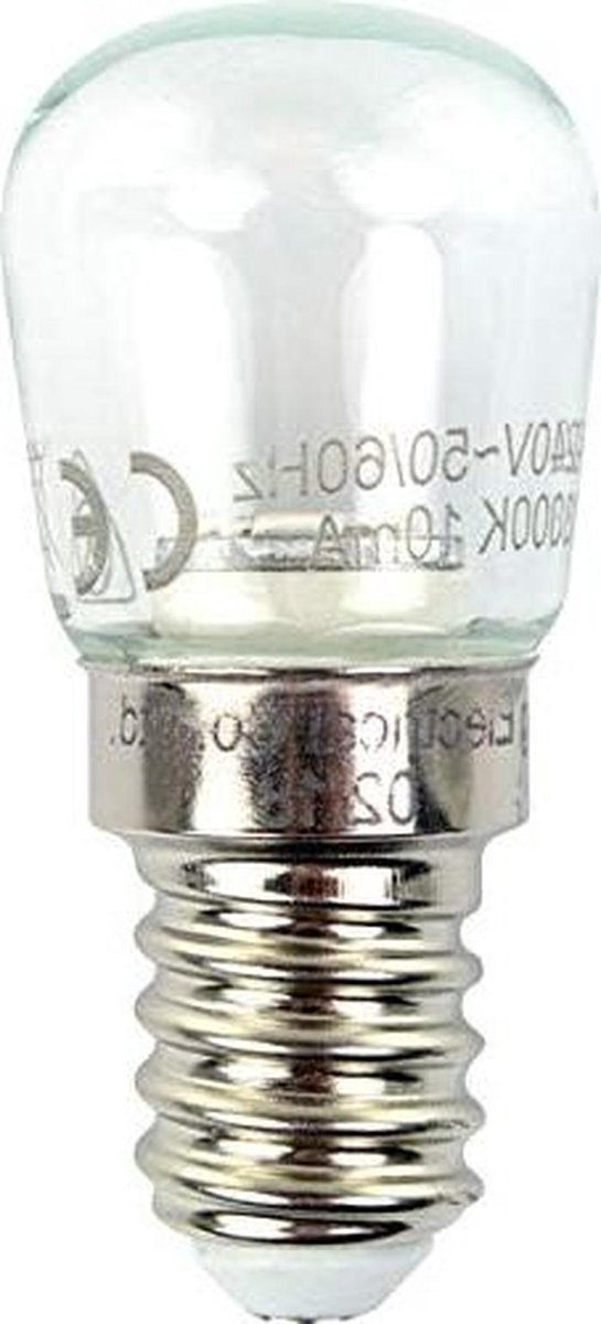Reservelamp Voor Globe - Globe Lamp Vervanging - Sfeerverlichting Creëren - Kleine E14 Fitting - 2 Watt - Veelkleurig