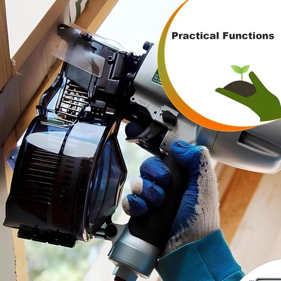 Reparatieset Spijkerapparaat - Onderdelen Kit - Apparaat Onderhoud - Hoge Compatibiliteit - 4 Delig - Grijs — afbeelding 2