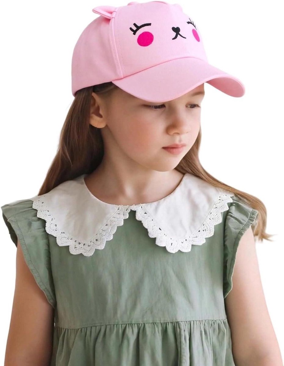 Kinder Zonnehoed - Baseball Cap - Buiten Spelen - Cartoon Print - 30 x 20 cm - Meerdere Kleuren