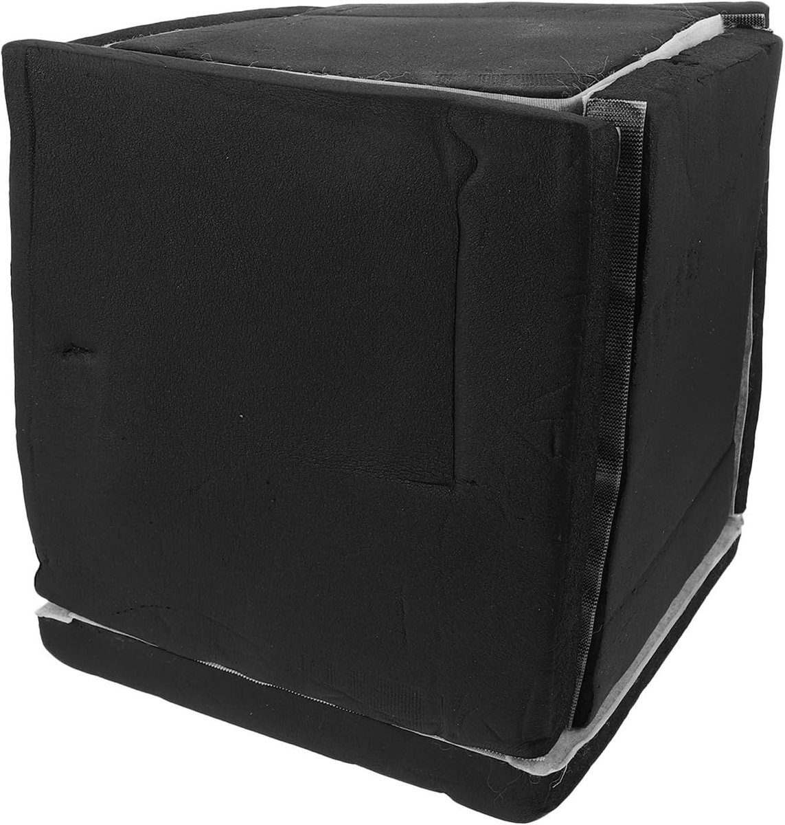 Geluidsdichte Box - Isolatiehoes Trillingen - Pompen Dempen - Speciale Isolatie - 28x28x25 cm - Zwart