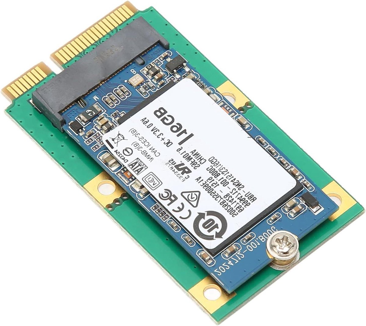 M.2 SSD - Interne Opslag - Data Opslag - Plug and Play - 16 GB - Zwart