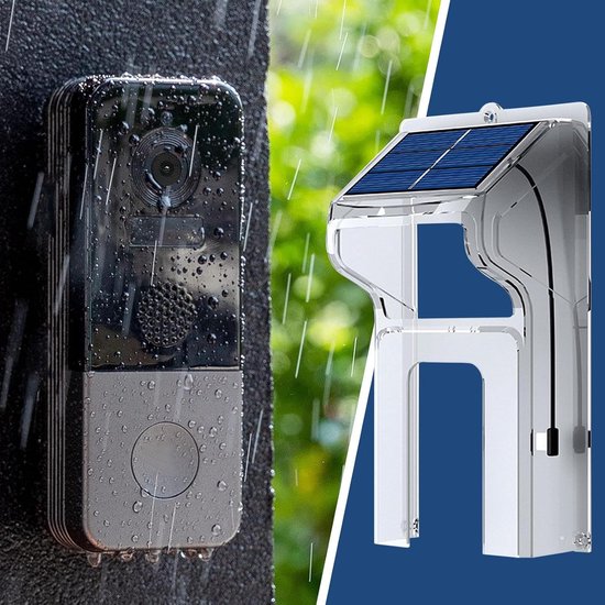 Ring dorbells Case - Outdoor Apparaat Behuizing 5 V, Entry Frame Guard, Gemonteerde Chime Protector Met Afscherming Structuur | Praktisch Voor Hotel Huis Buiten Huurder Klas Verbetering Unit Dekking — afbeelding 3