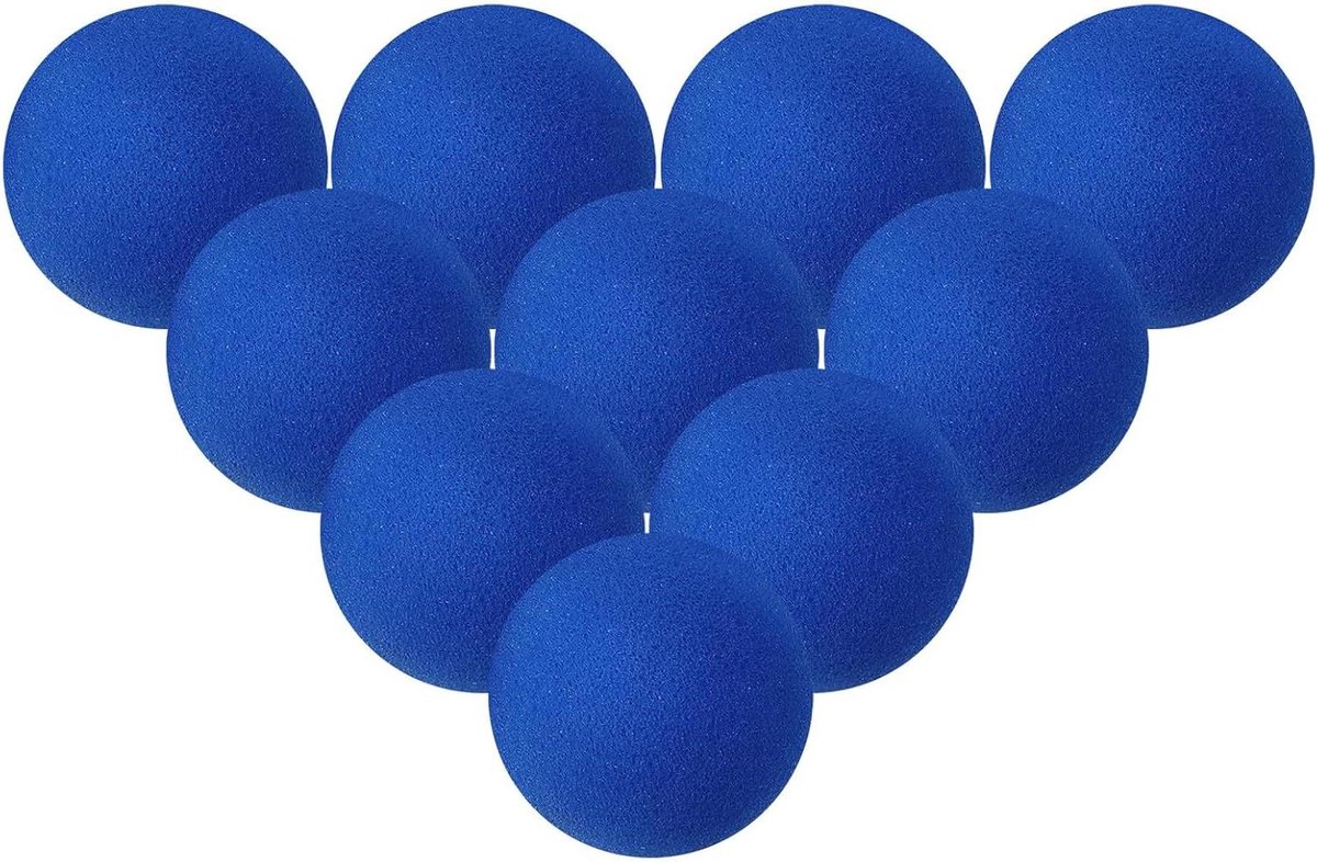 Sponsballen - Magische Props - Goocheltrucs - Zachte Textuur - 10 Stuks - Blauw
