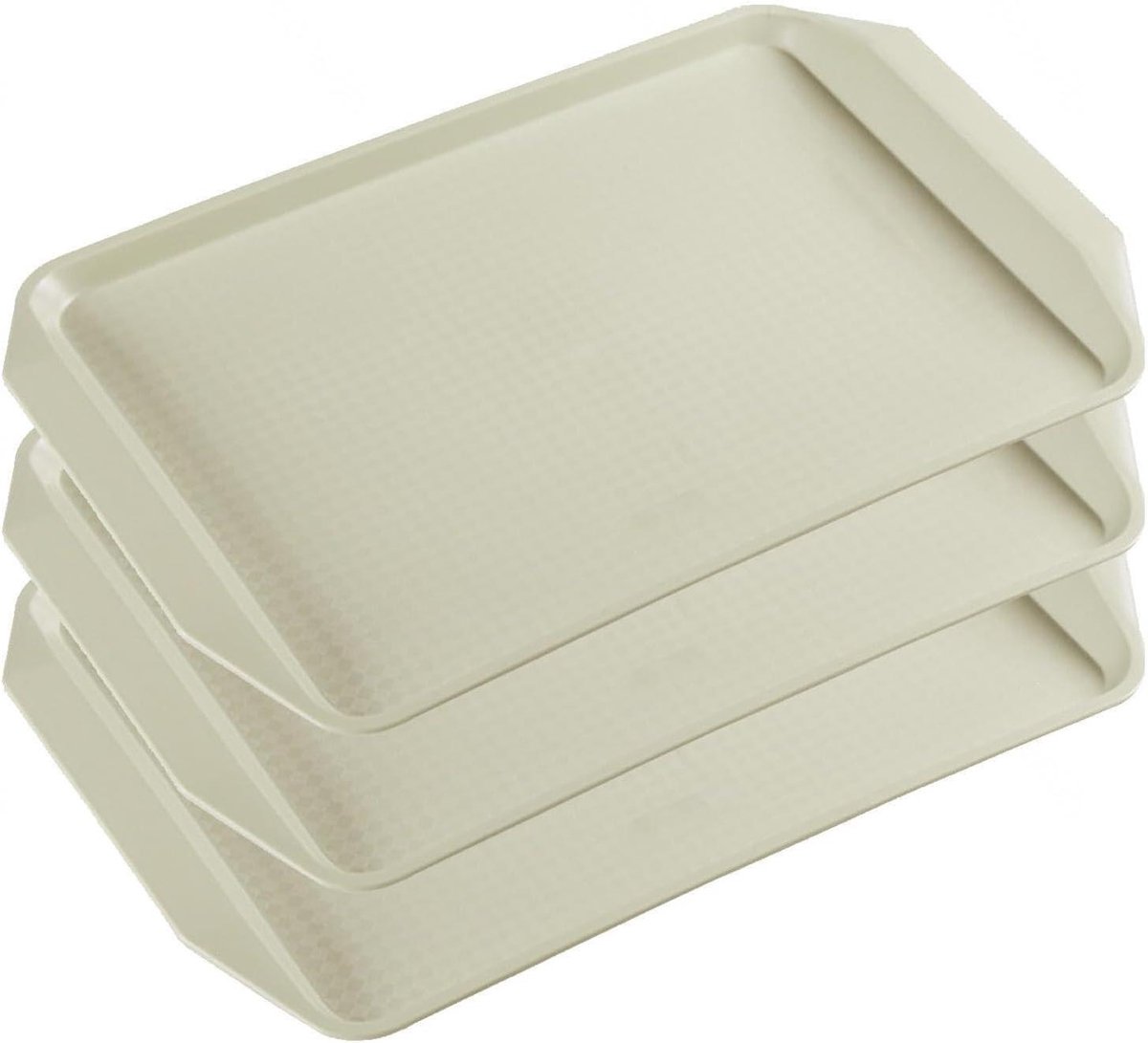 Schoenbak 3-pack - Entree lade - Schoenen opbergen - Verhoogde rand - 40 cm lengte - Groen