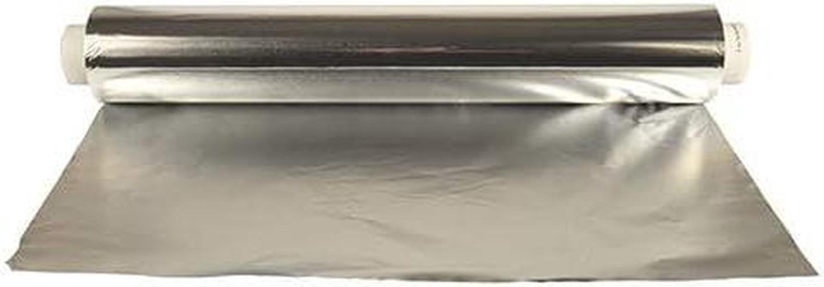 Aluminiumfolie rol - Keukenfolie - Voedsel bewaren - Extra breed - 150 meter - Zilver