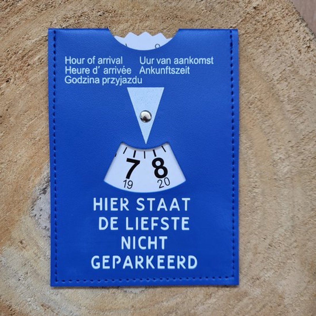 Parkeerschijf - nicht - Hier staat de liefste nicht geparkeerd