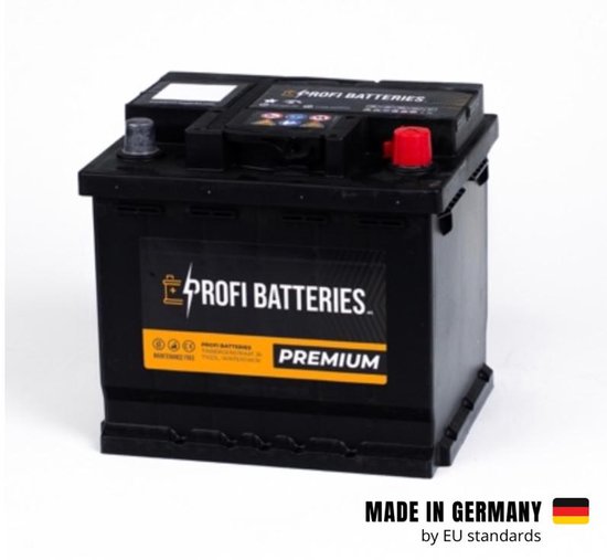 Startaccu 12V 62Ah Calcium SMF onderhoudsvrij auto accu lange levensduur lage zelfontlading