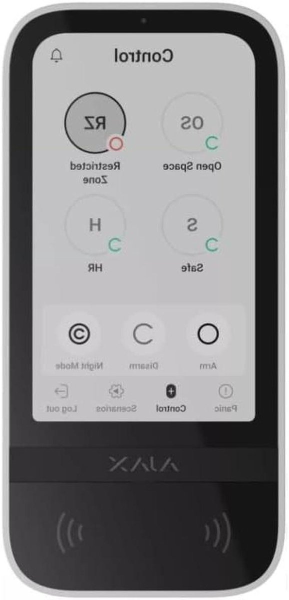 Touch Screen Bedienpaneel - Alarm Paneel - Huis Beveiligen - Digitaal Display - 1700 Meter Bereik - Wit