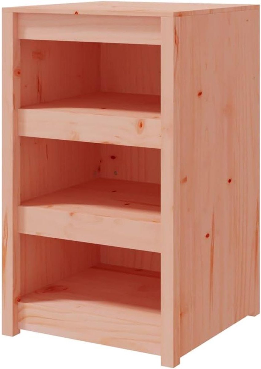Outdoorkeukenkast Douglas - Tuinkast Keuken - Buiten Koken - Modulair Ontwerp - 55 x 55 x 92 cm - Natuurlijk Douglas