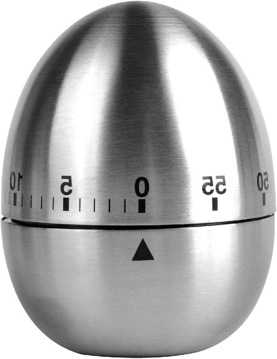 Keukentimer Ei - Mechanische Timer Kookwekker - Koken en Bakken - Visueel en Mechanisch