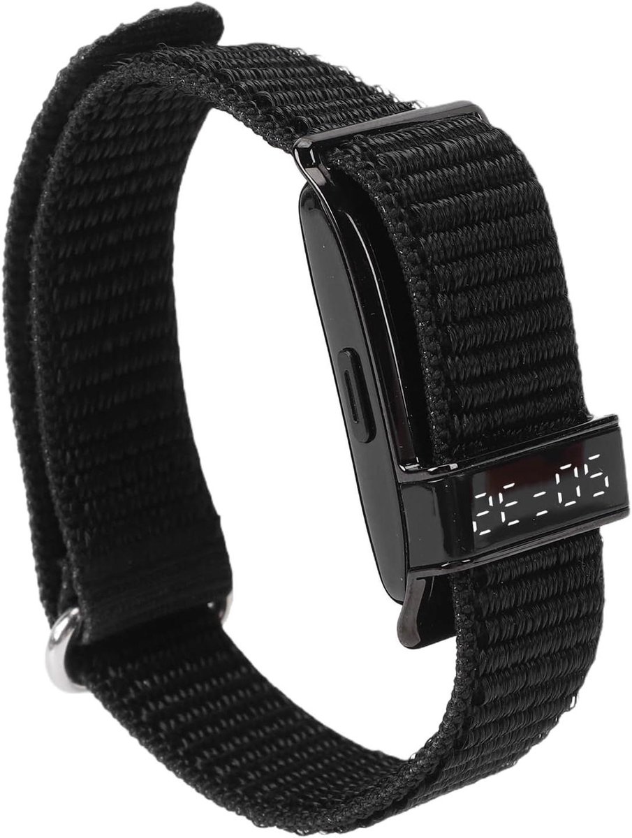 Slimme Armband - Fitness Tracker - Gezondheid Monitoren - IP68 Waterdicht - 20 Dagen Batterij - Zwart