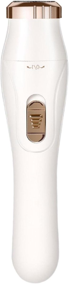 Lichaamshaartrimmer - Groomer Baardtrimmer - Persoonlijke Verzorging - Huidvriendelijk Roestvrij Staal - 13.5 cm - Wit