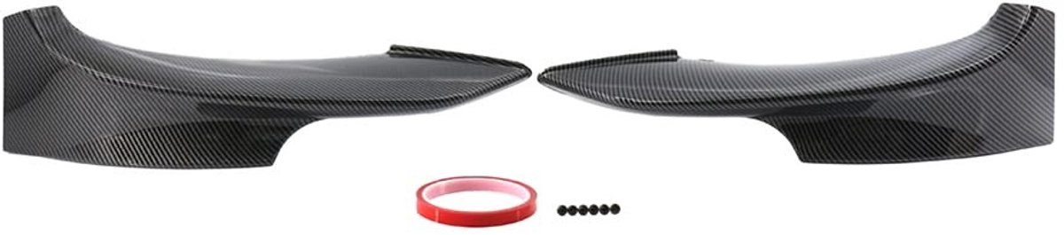 Dailygoody - Auto Voorbumper Splitter Spoiler Lip Cover - Bumper Diffuser - Carbon Fiber Kleur - Spoiler Side Splitters - Geschikt voor E92 E93 20...