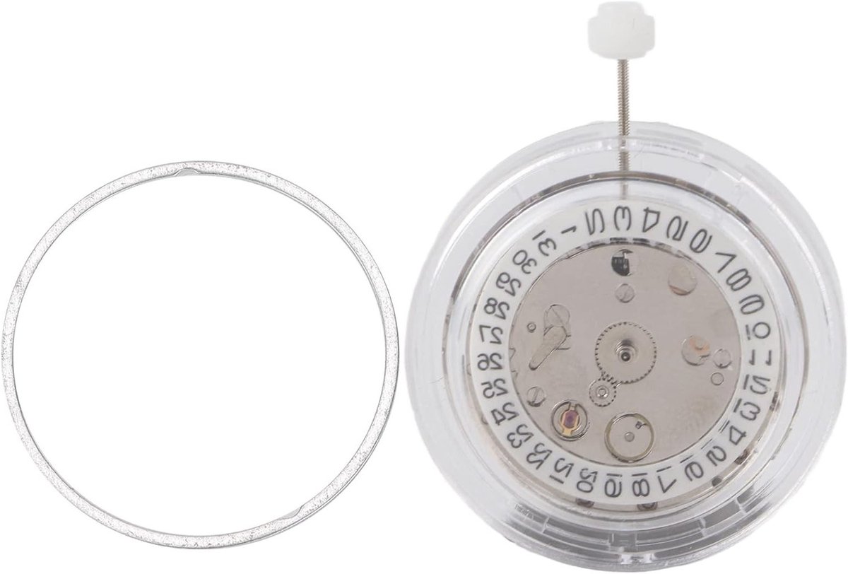 Automatische Mechanische Horloge Beweging Vervangingsonderdeel NH35 2813 - 9x8x3 cm, Geschikt voor Herenhorloges, Hoge Kwaliteit en Betrouwbaarheid