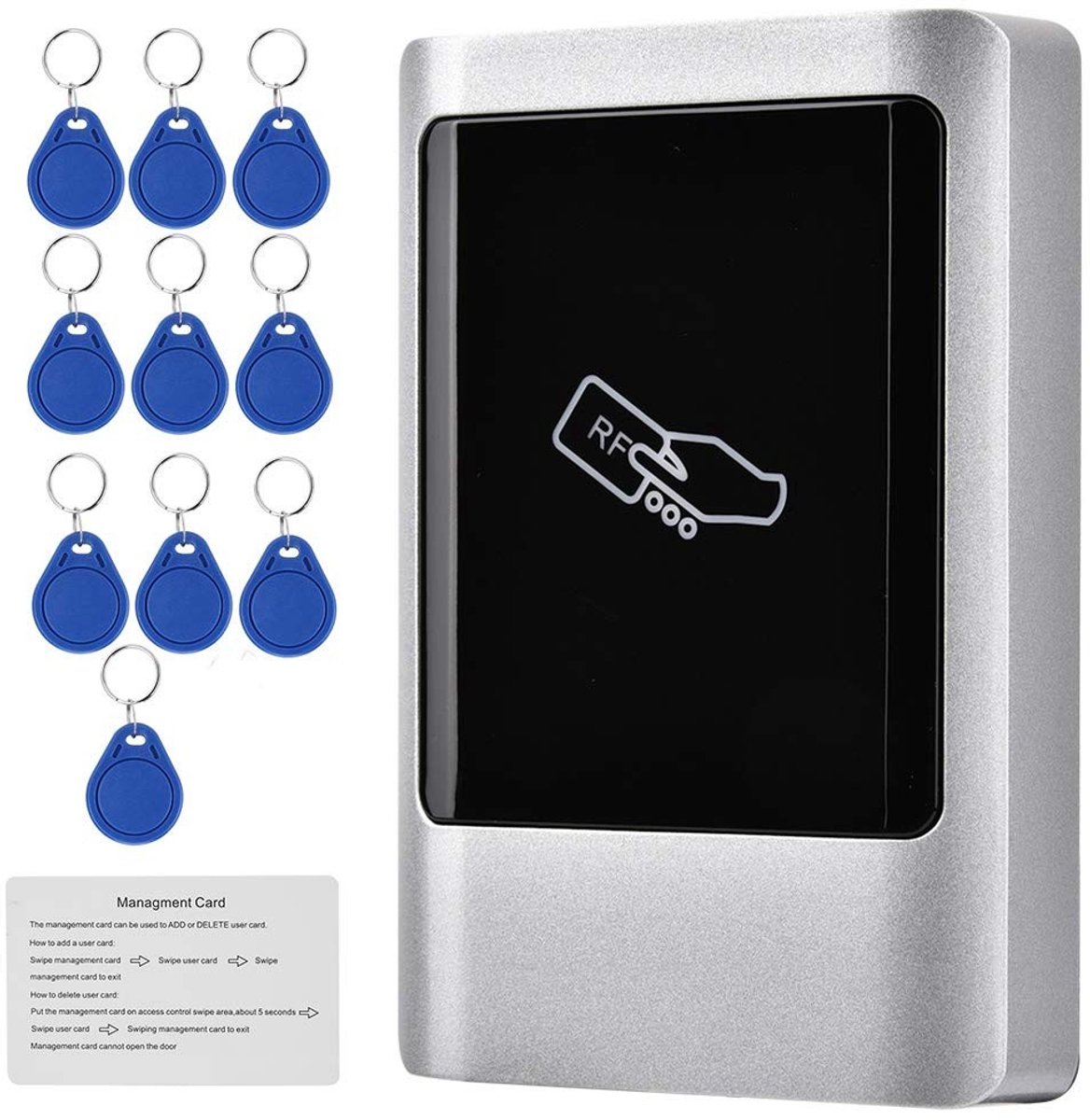 Dailygoody - RFID Deurkaartlezer - IP65 Waterdicht Toegangscontrolesysteem voor Thuis en Kantoor
