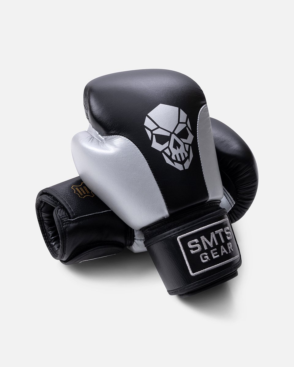 SMTS Gear Model 3.0 Bokshandschoenen Zwart/Zilver 14oz