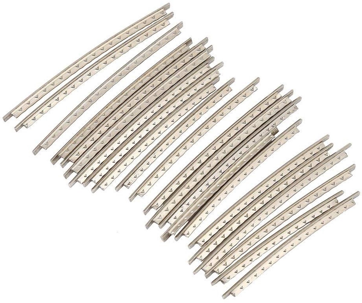Dailygoody - Fretwire - Copper Fretwire Set - Hoogwaardige duurzaamheid - 22 Stuks - Geschikt voor Elektrische en Akoestische Gitaren - 2.2mm